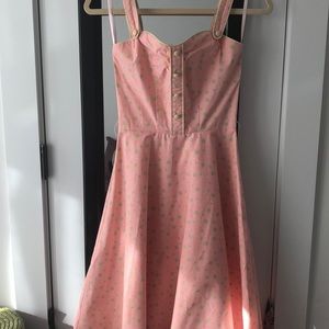 Vintage Polka Dot Swing Dress